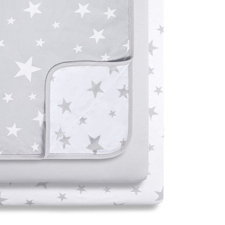 3pc Crib Bedding Set – Stars