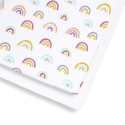 Cot & Cot Bed 2 Pack Fitted Sheet – Colour Rainbow