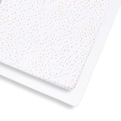 Cot & Cot Bed 2 Pack Fitted Sheet – Colour Spots