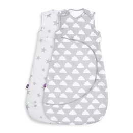 SnuzPouch Sleeping Bag - Clouds & Stars Twin Pack