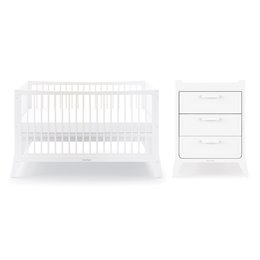 SnuzFino 2 Piece Nursery Furniture Set – White 