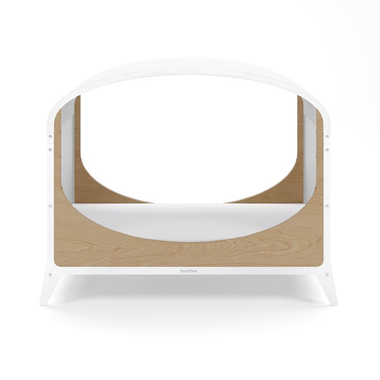 SnuzFino 2 Piece Nursery Furniture Set – White Natural