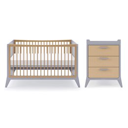 SnuzFino 2 Piece Nursery Furniture Set – Dove