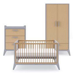 SnuzFino 3 Piece Nursery Furniture Set – Dove