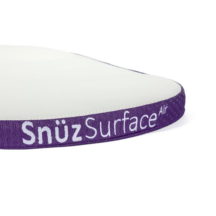 SnuzSurface Air Moses Basket Mattress for SnuzBaskit 