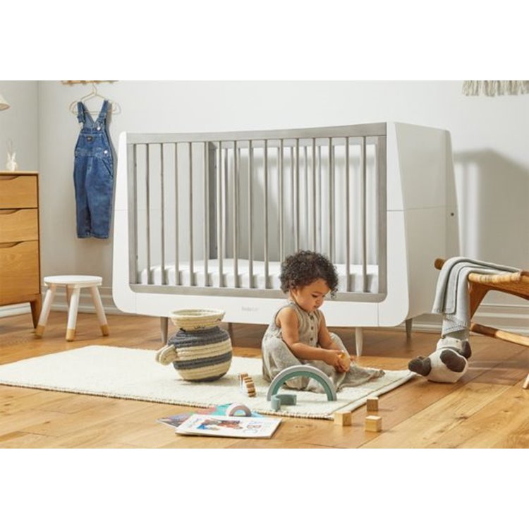 SnuzKot Skandi 3 Piece Nursery Furniture Set 'Silver Birch'