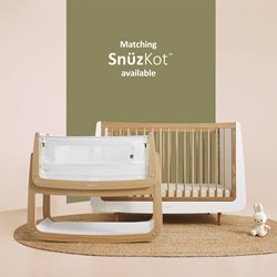 SnuzPod4  Bedside Crib The Natural Edit 'Oak'