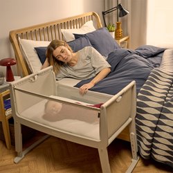 SnuzPod Studio Bedside Crib Oslo