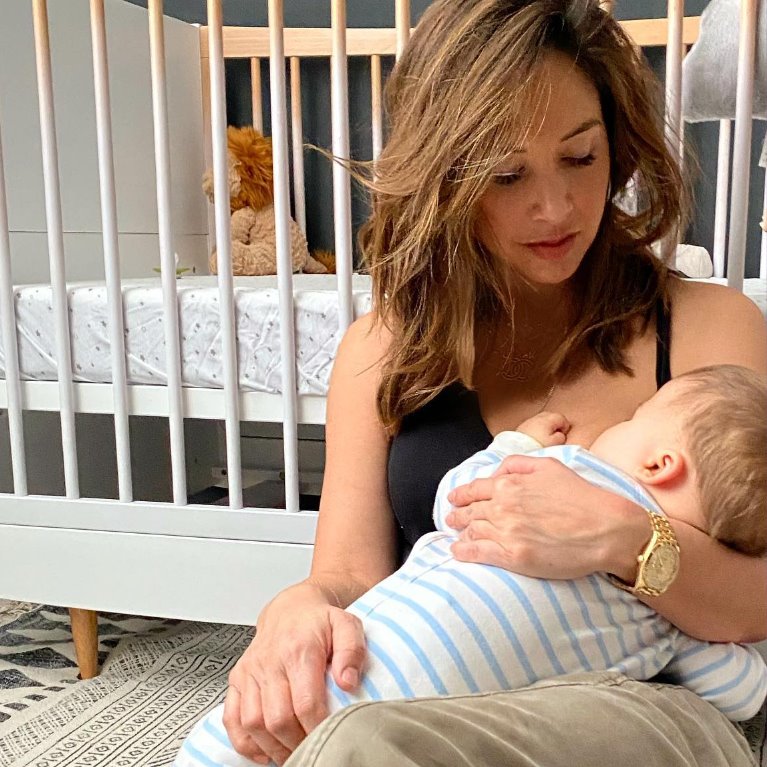 Myleene Klass’ Little Man Sleeps in Style With SnuzKot