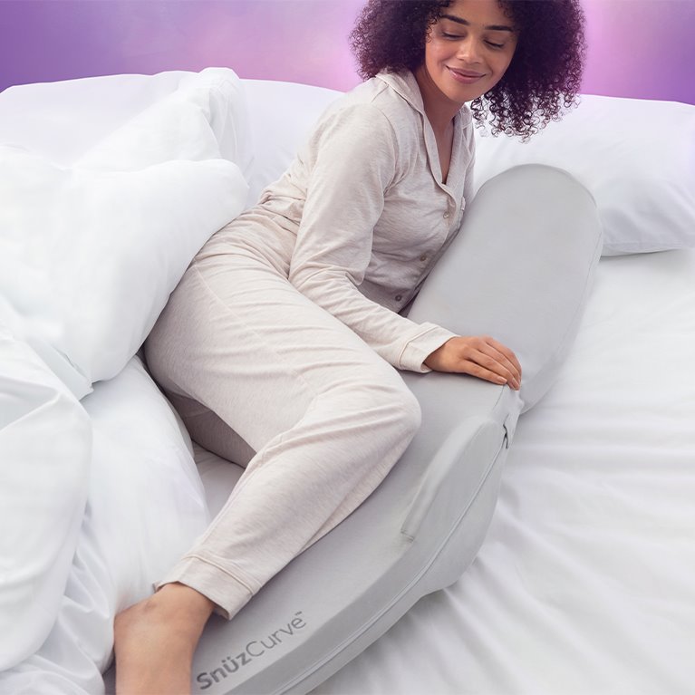 Introducing The SnuzCurve Pregnancy Pillow