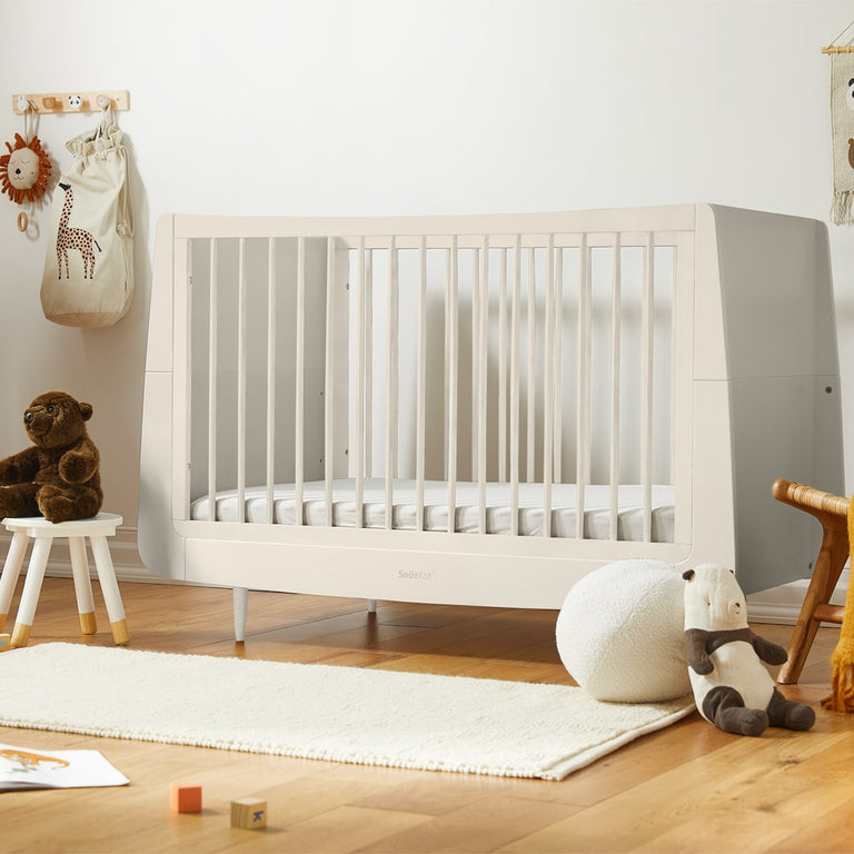 SnuzKot Skandi Cot Bed Cashmere