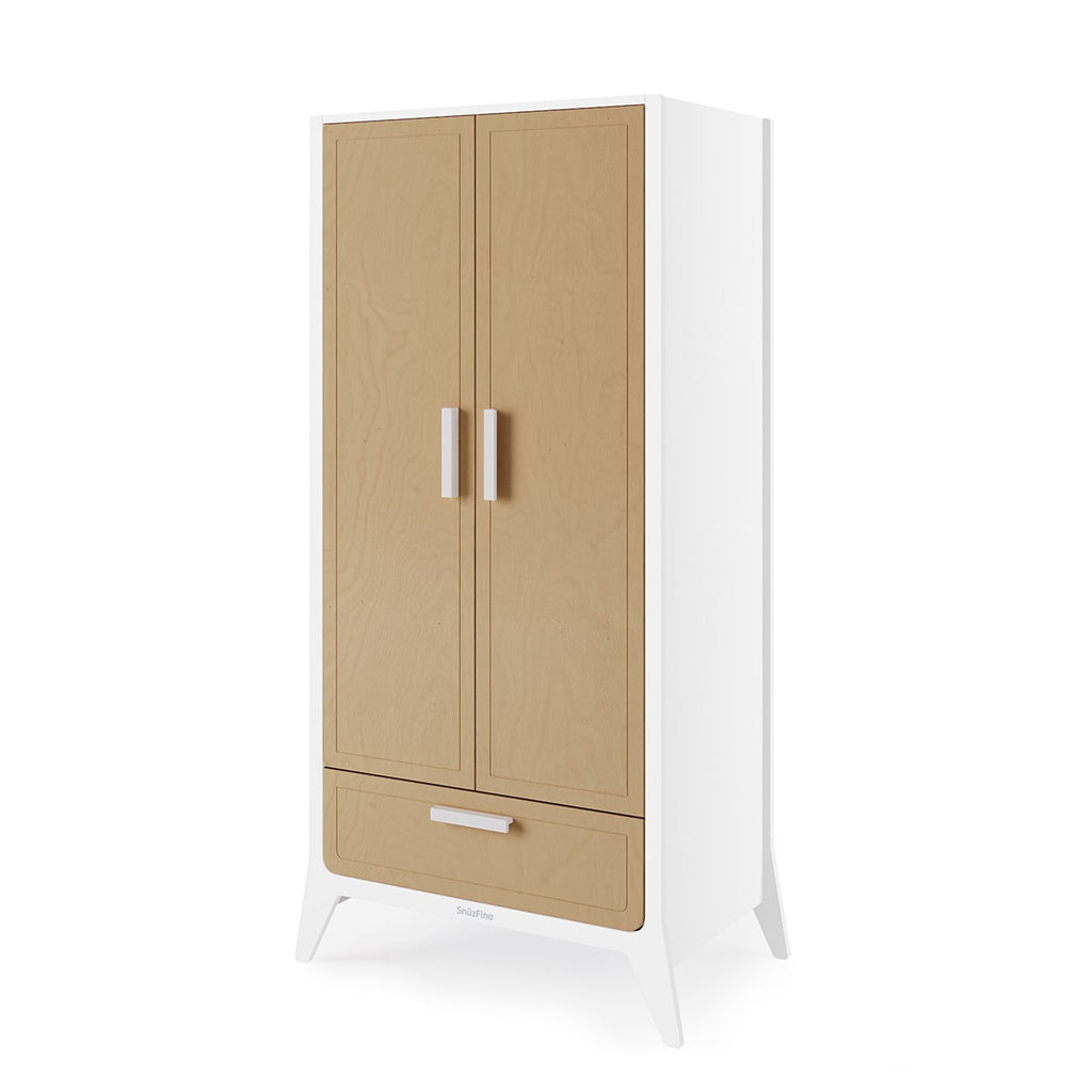 SnuzFino 3 Piece Nursery Furniture Set – White Natural