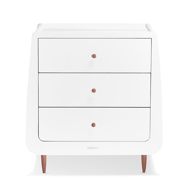 SnuzKot Skandi Changing Unit Metallics Rose Gold