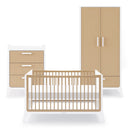 SnuzFino 3 Piece Nursery Furniture Set – White Natural