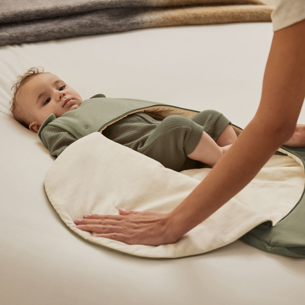 SnuzPouch Sleeping Bag – Sage Cross