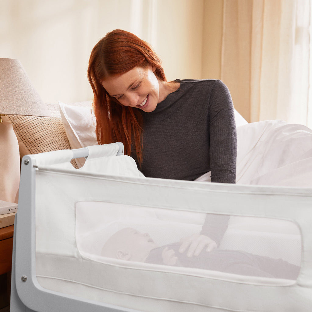 SnuzPod4 Bedside Crib Black Friday Bundle - Dove