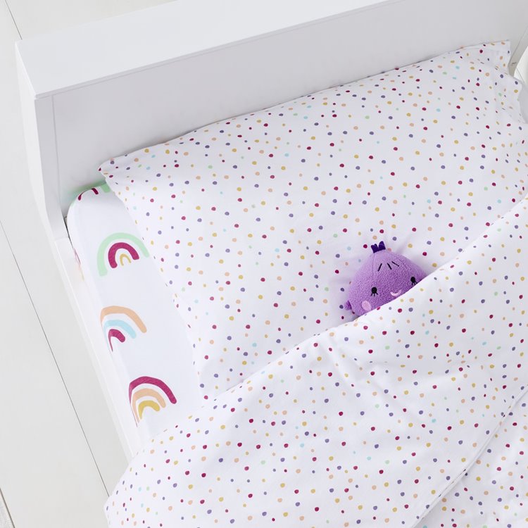 Duvet Cover & Pillowcase set – Colour Spots