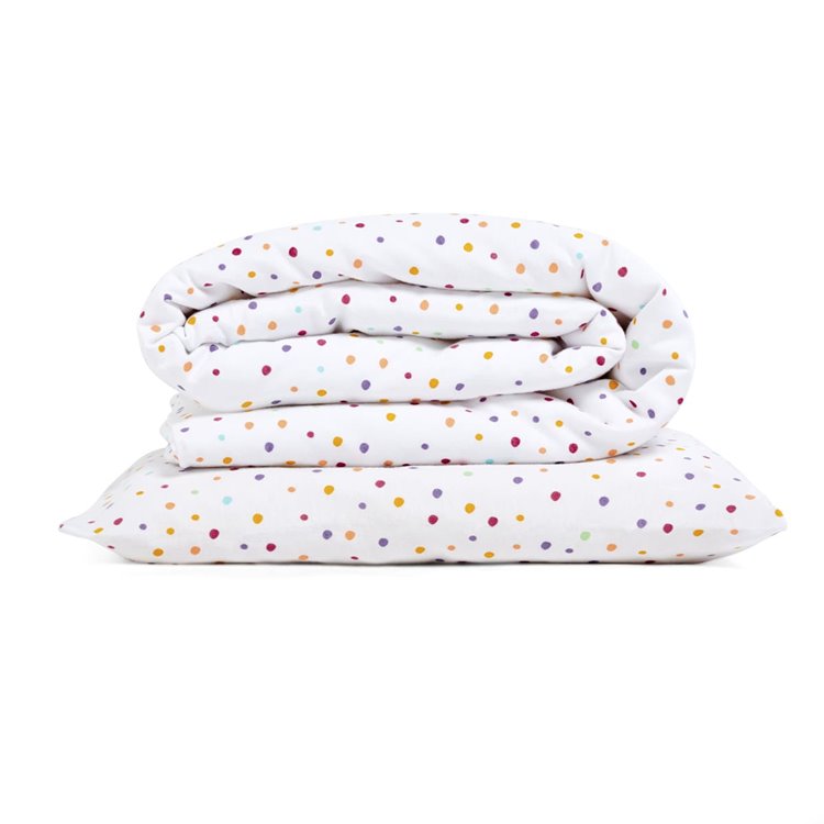 Duvet Cover & Pillowcase set – Colour Spots