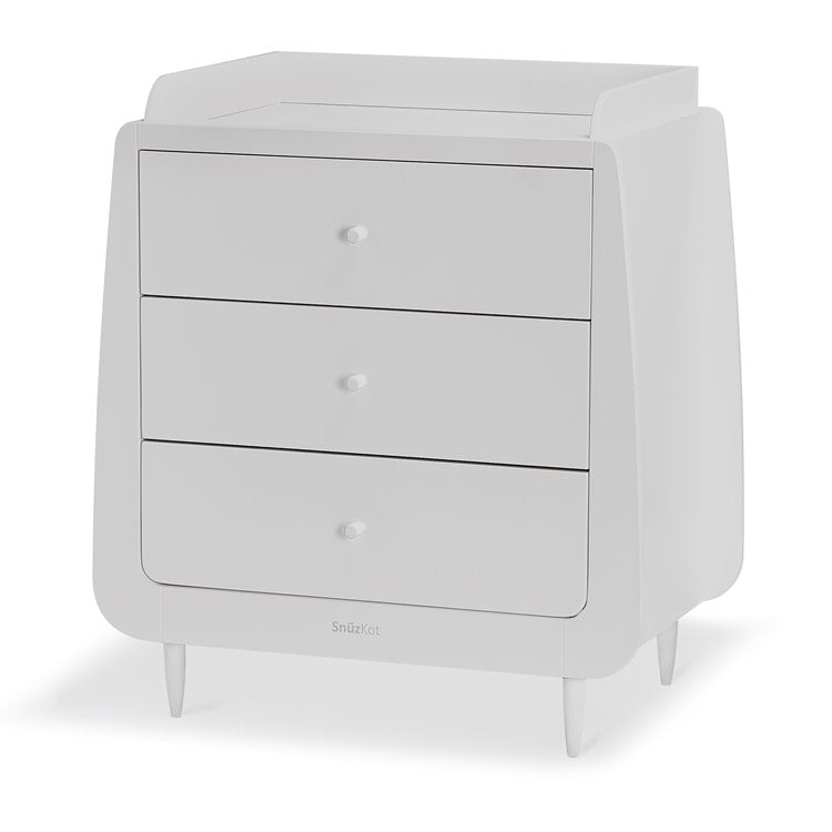 SnuzKot Haze Grey Skandi Changing Unit Grey
