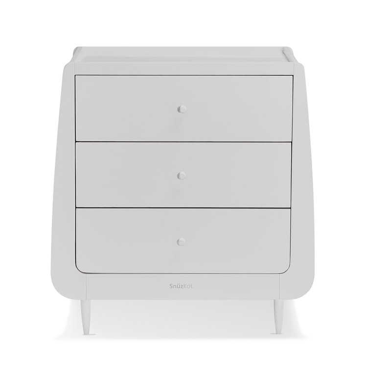 SnuzKot Haze Grey Skandi Changing Unit Grey