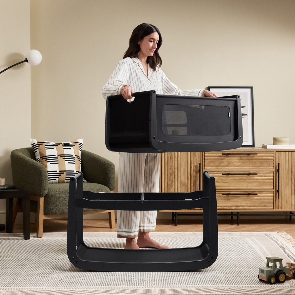 SnuzPod5 Bedside Crib Graphite