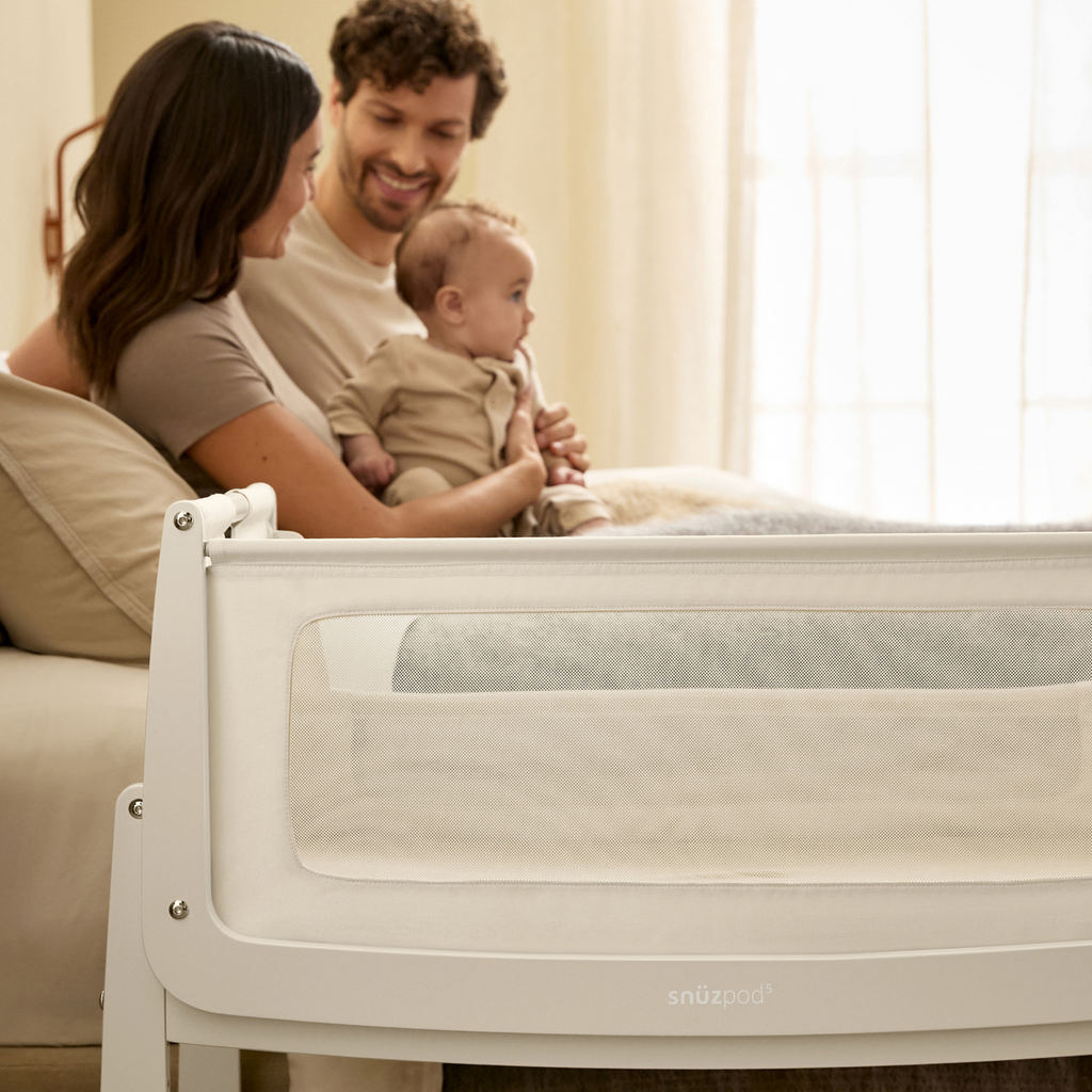 SnuzPod5 Bedside Crib Cashmere