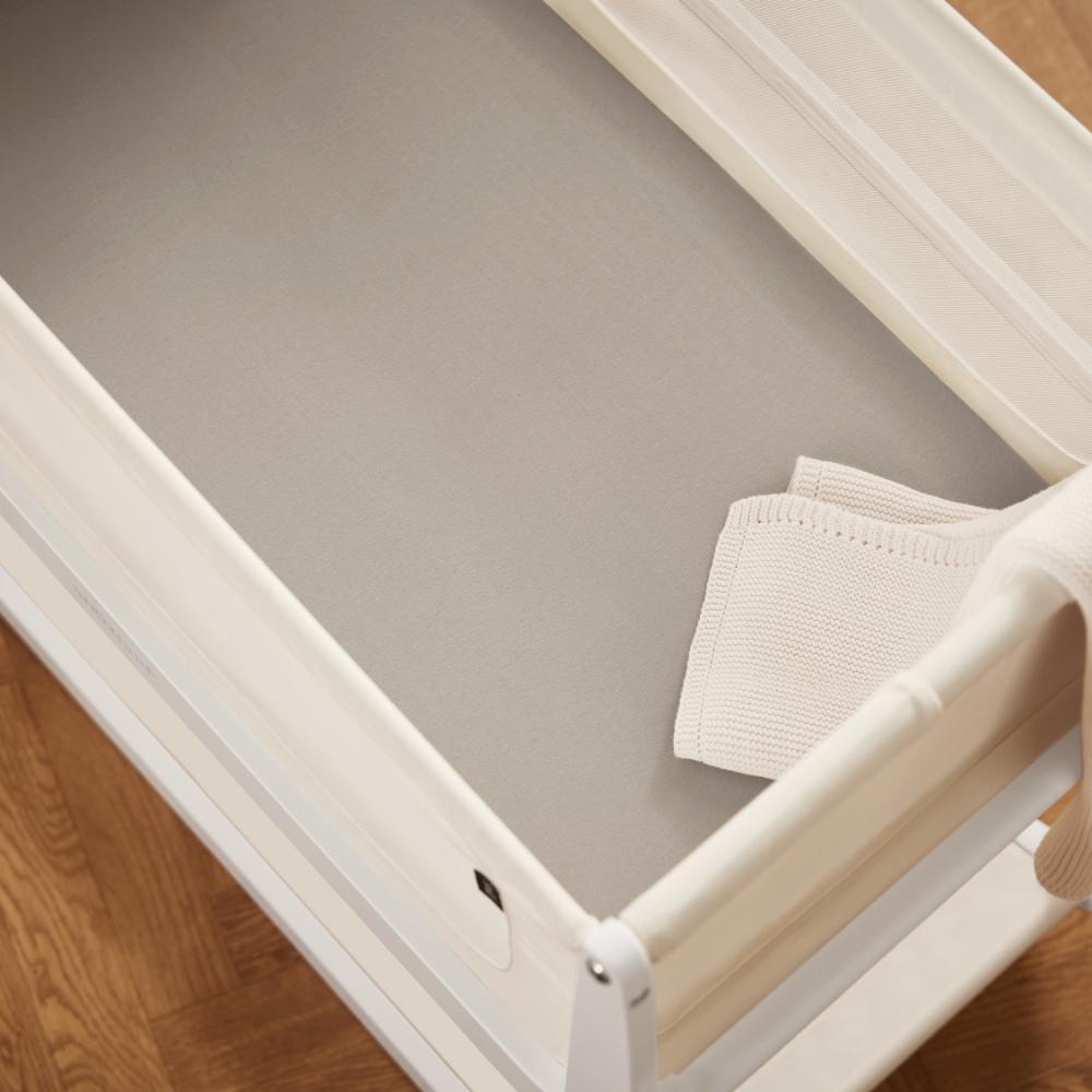 Crib 2 Pack Fitted Sheets - Grey