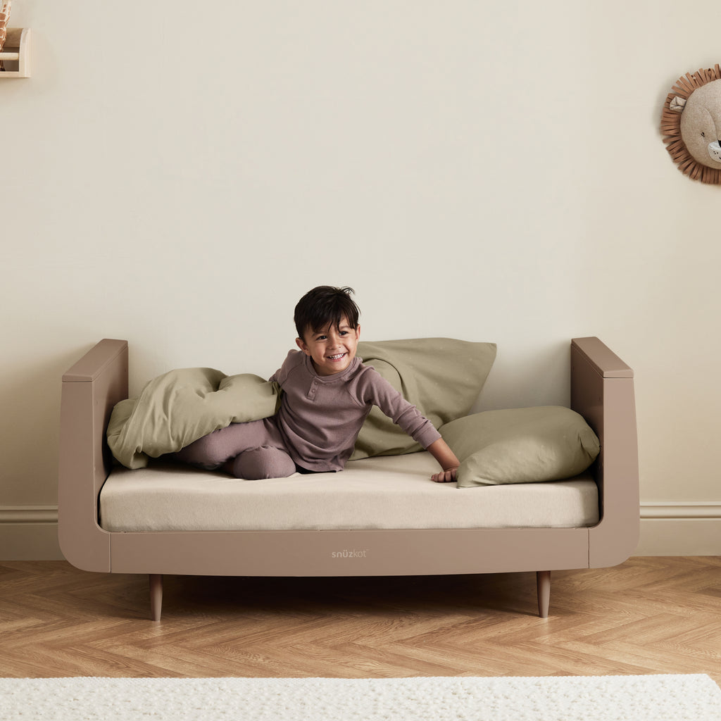 SnuzKot Skandi Cot Bed Mocha