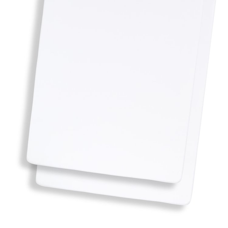 2 Pack SnuzKot Junior Bed Fitted Sheet – White