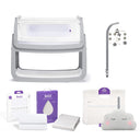 SnuzPod4 Bedside Crib Complete Bundle Dove