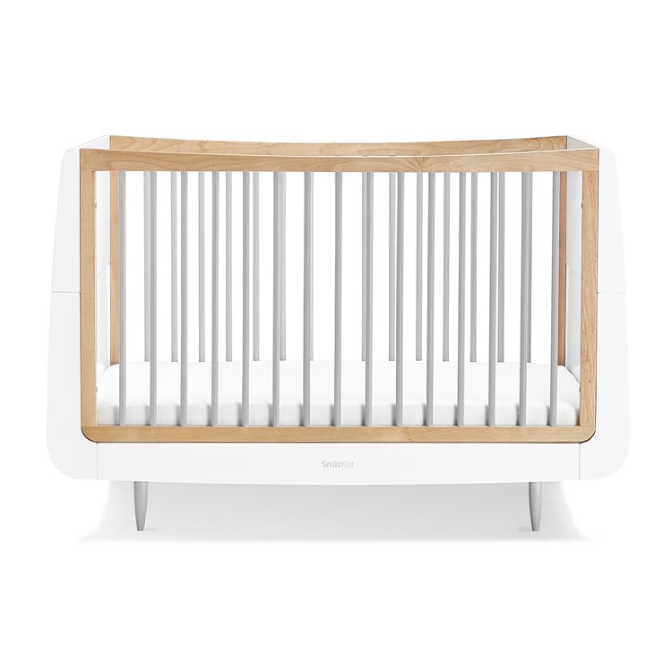 SnuzKot Skandi Cot Bed Grey