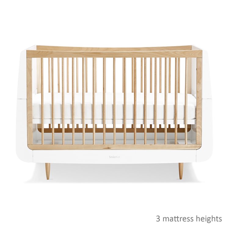 SnuzKot Skandi Cot Bed Natural