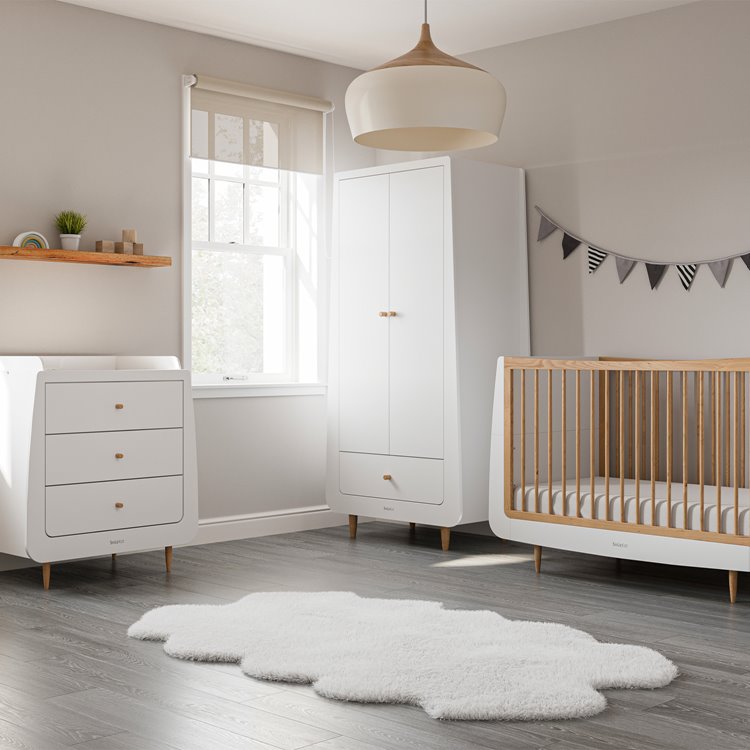 SnuzKot Skandi Cot Bed Natural