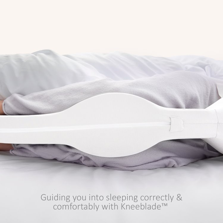 SnuzCurve Pregnancy Support Pillow - White
