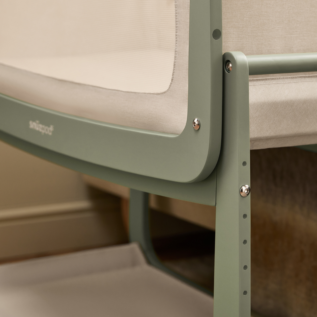 SnuzPod5 Bedside Crib Sage