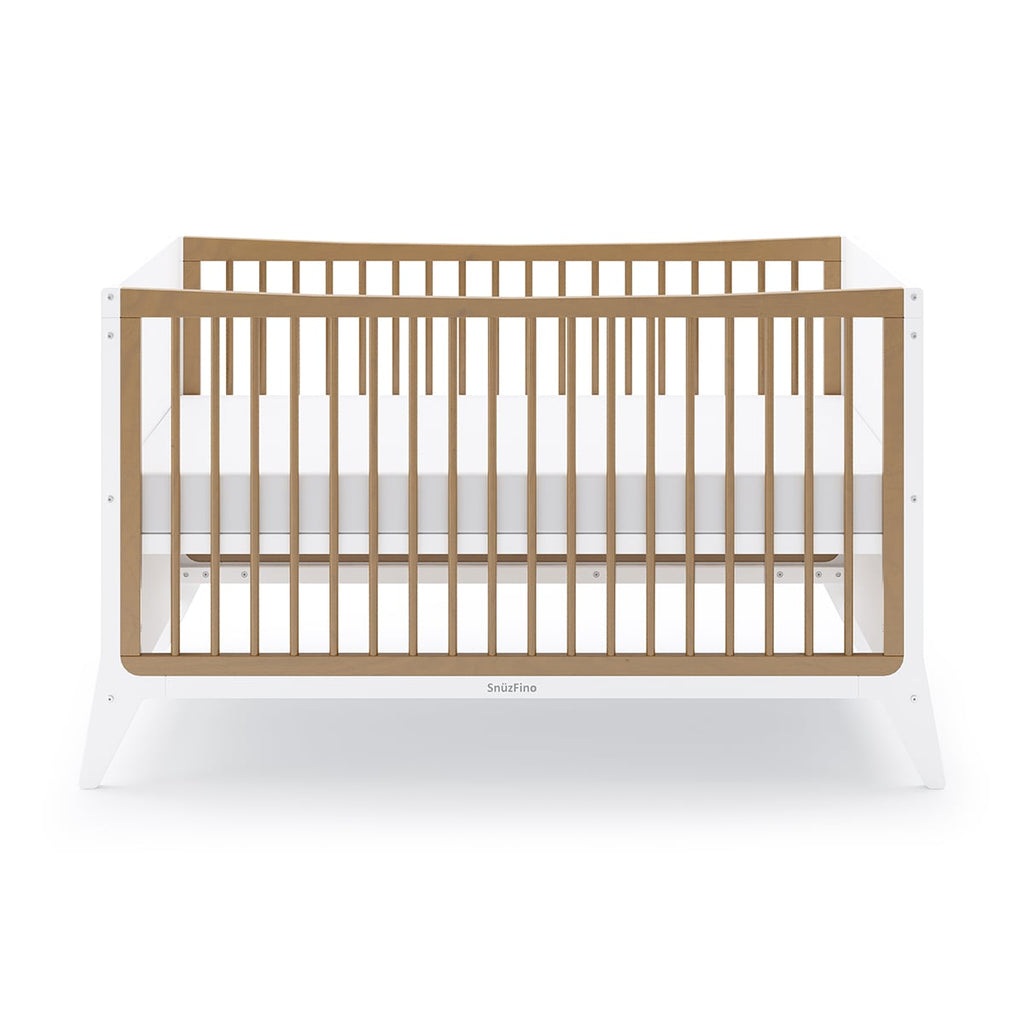SnuzFino 3 Piece Nursery Furniture Set – White Natural