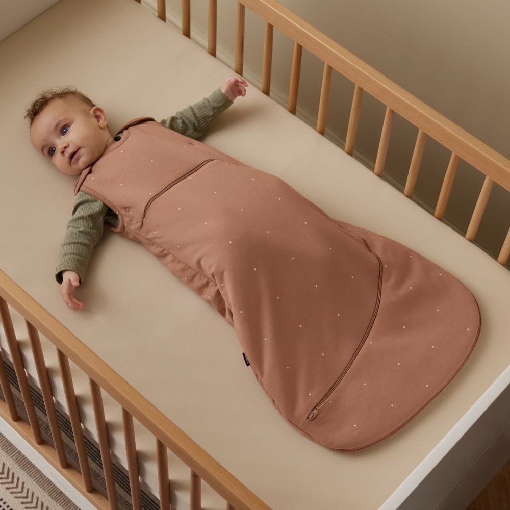 SnuzPouch Sleeping Bag – Blush Dot