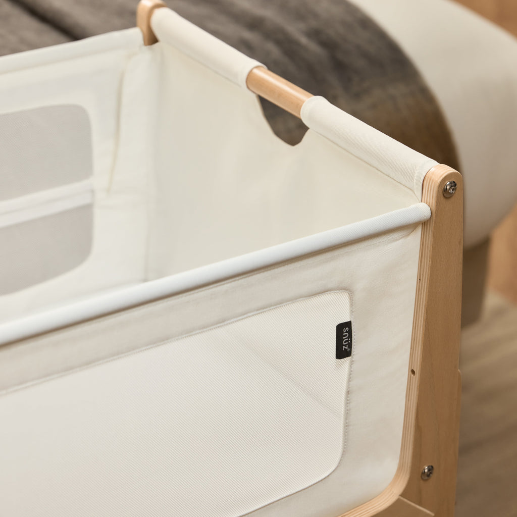 SnuzPod5 Bedside Crib Natural