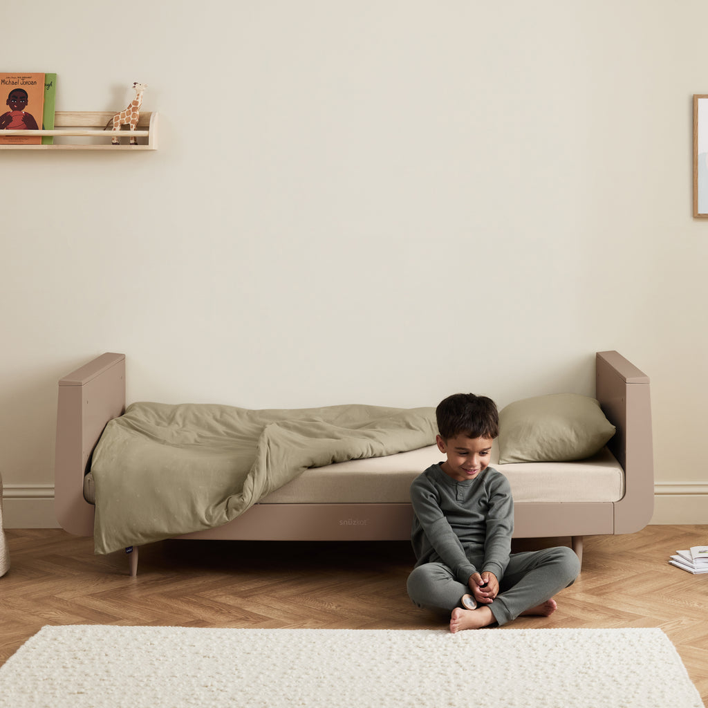 SnuzKot Skandi Cot Bed Mocha