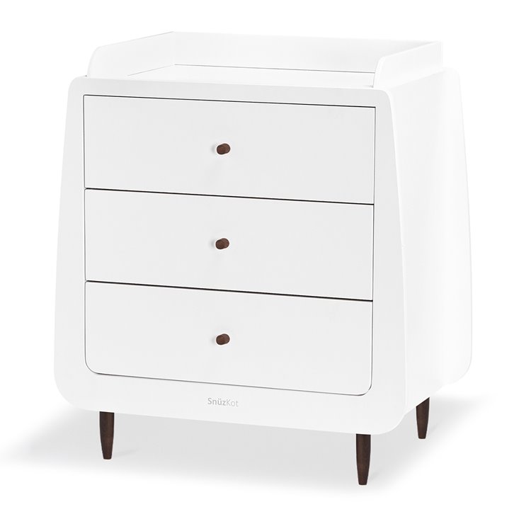 SnuzKot Skandi 2 Piece Nursery Furniture Set 'Ebony'