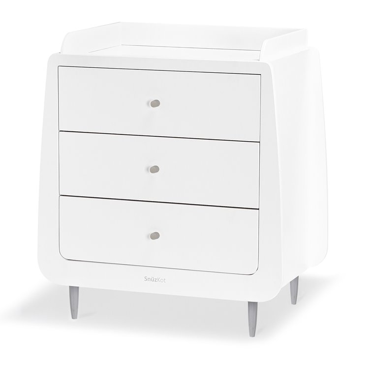 SnuzKot Skandi 2 Piece Nursery Furniture Set 'Silver Birch'