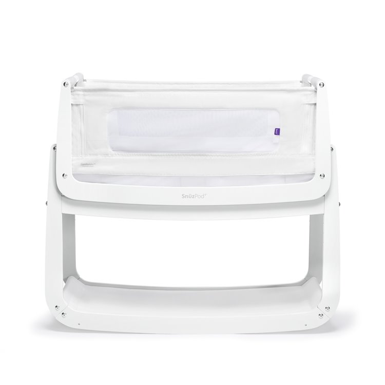 SnuzPod4 Bedside Crib Starter Bundle White