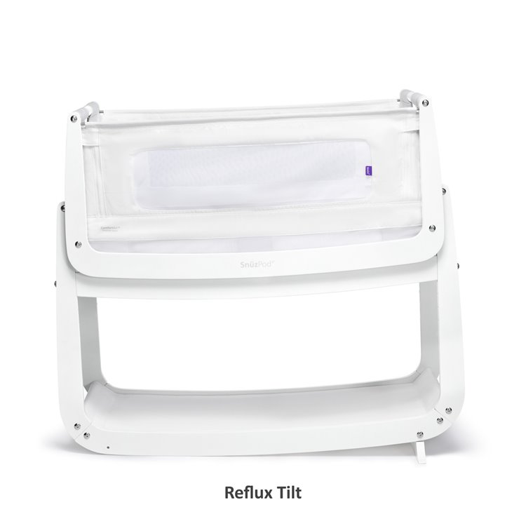 SnuzPod4 Bedside Crib Starter Bundle White