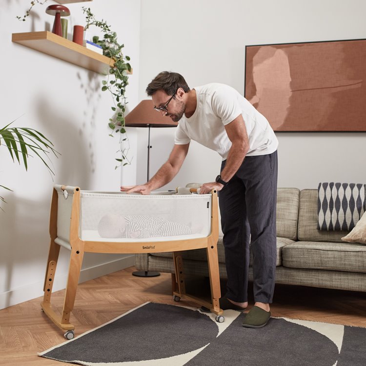 SnuzPod Studio Bedside Crib Stockholm