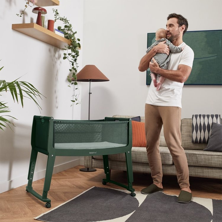 SnuzPod Studio Bedside Crib Berlin