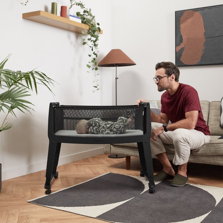 SnuzPod Studio Bedside Crib Brooklyn