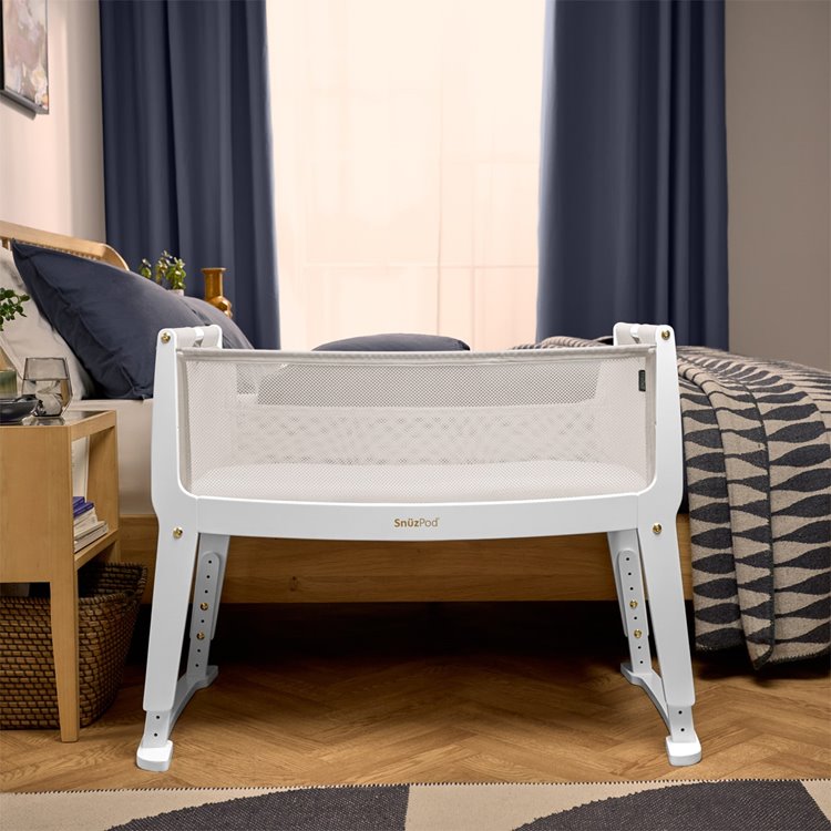 SnuzPod Studio Bedside Crib Paris