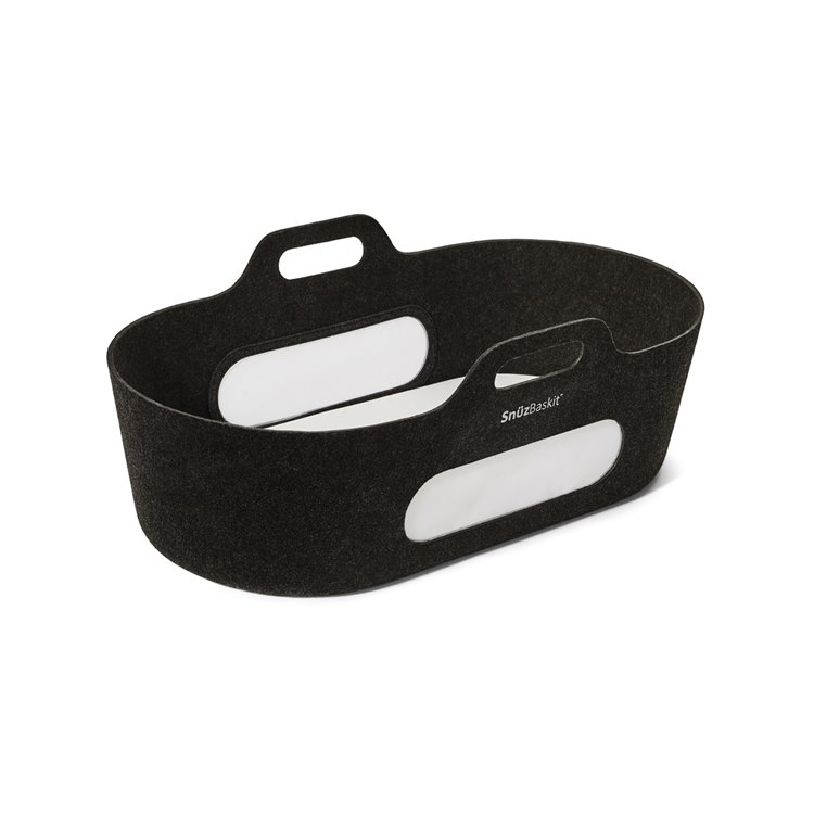 SnuzBaskit Graphite Moses Basket