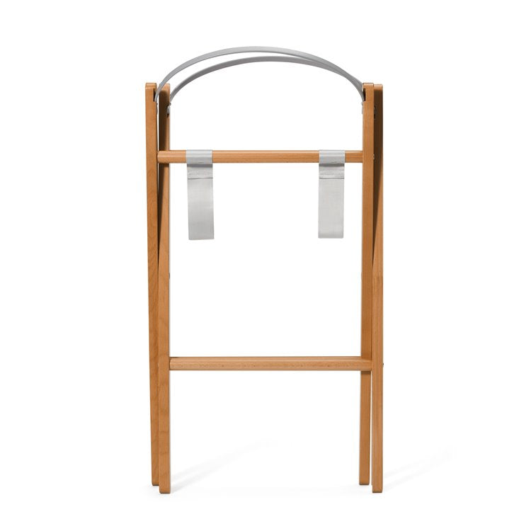 SnuzBaskit Light Grey Moses Basket & Natural Stand