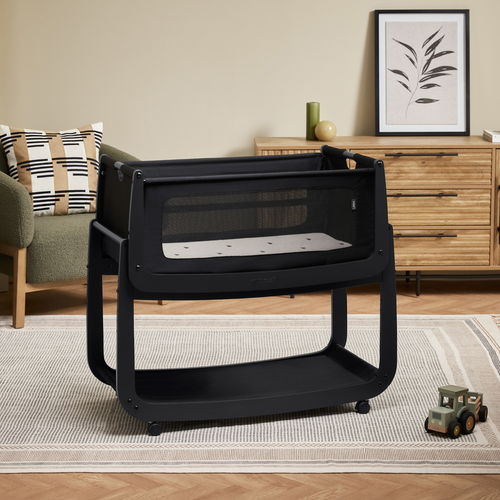 SnuzPod5 Bedside Crib Graphite